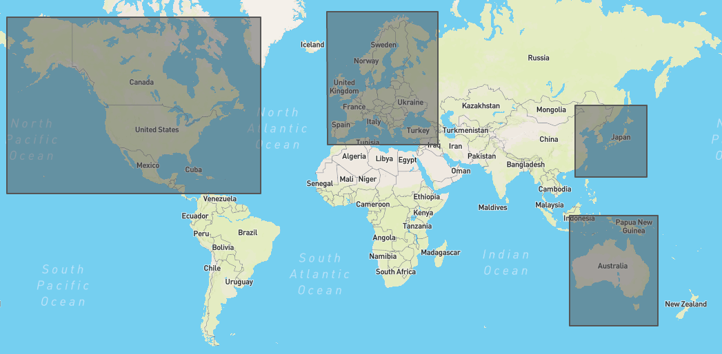 Doppler radar Coverage - Layer ID 1