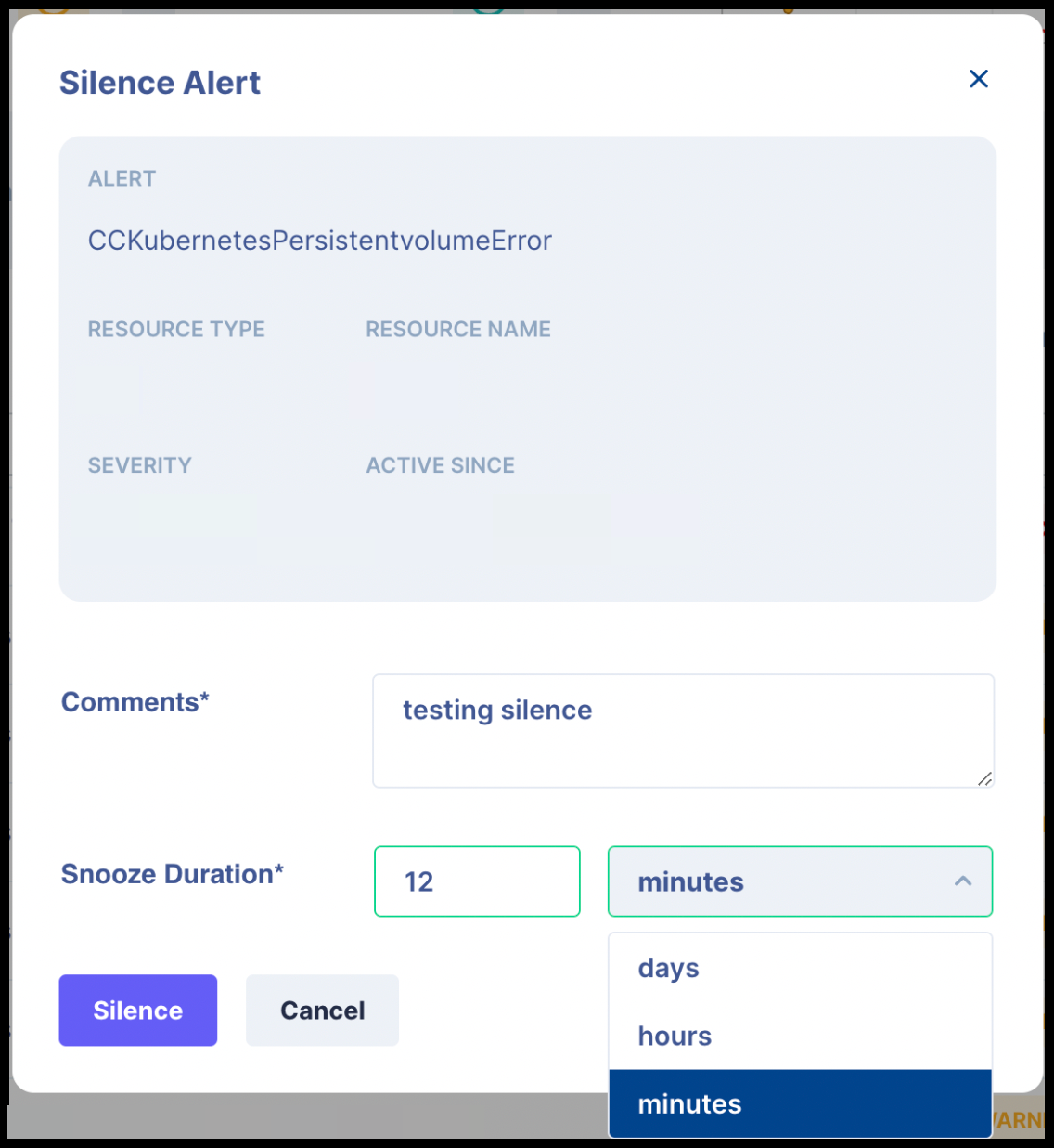 Enhanced Silence Alerts functionality