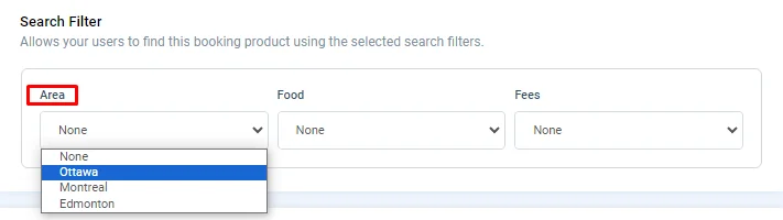 search filter