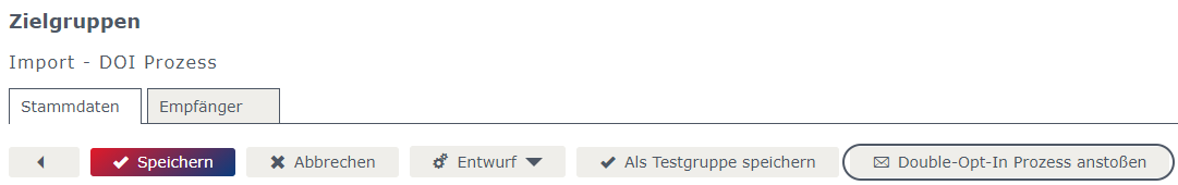 Zielgruppen Zielgruppen