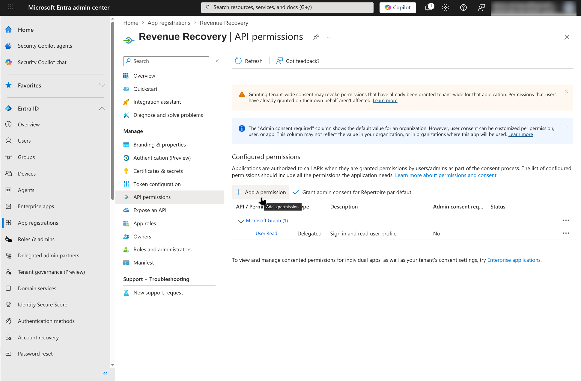 API Permissions Overview