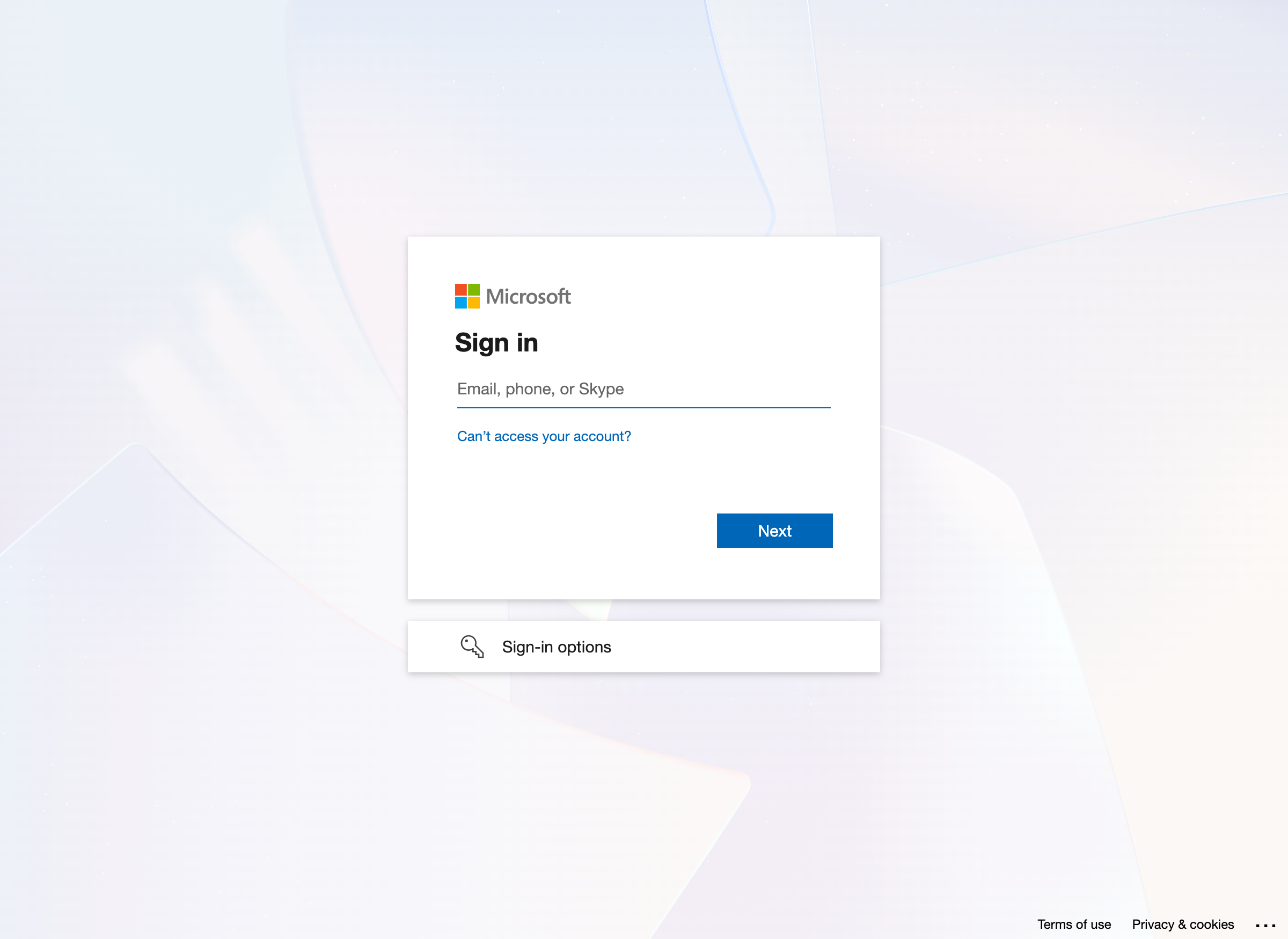 Microsoft Login