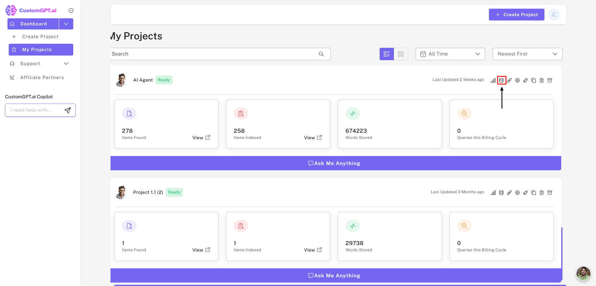 Data Setting