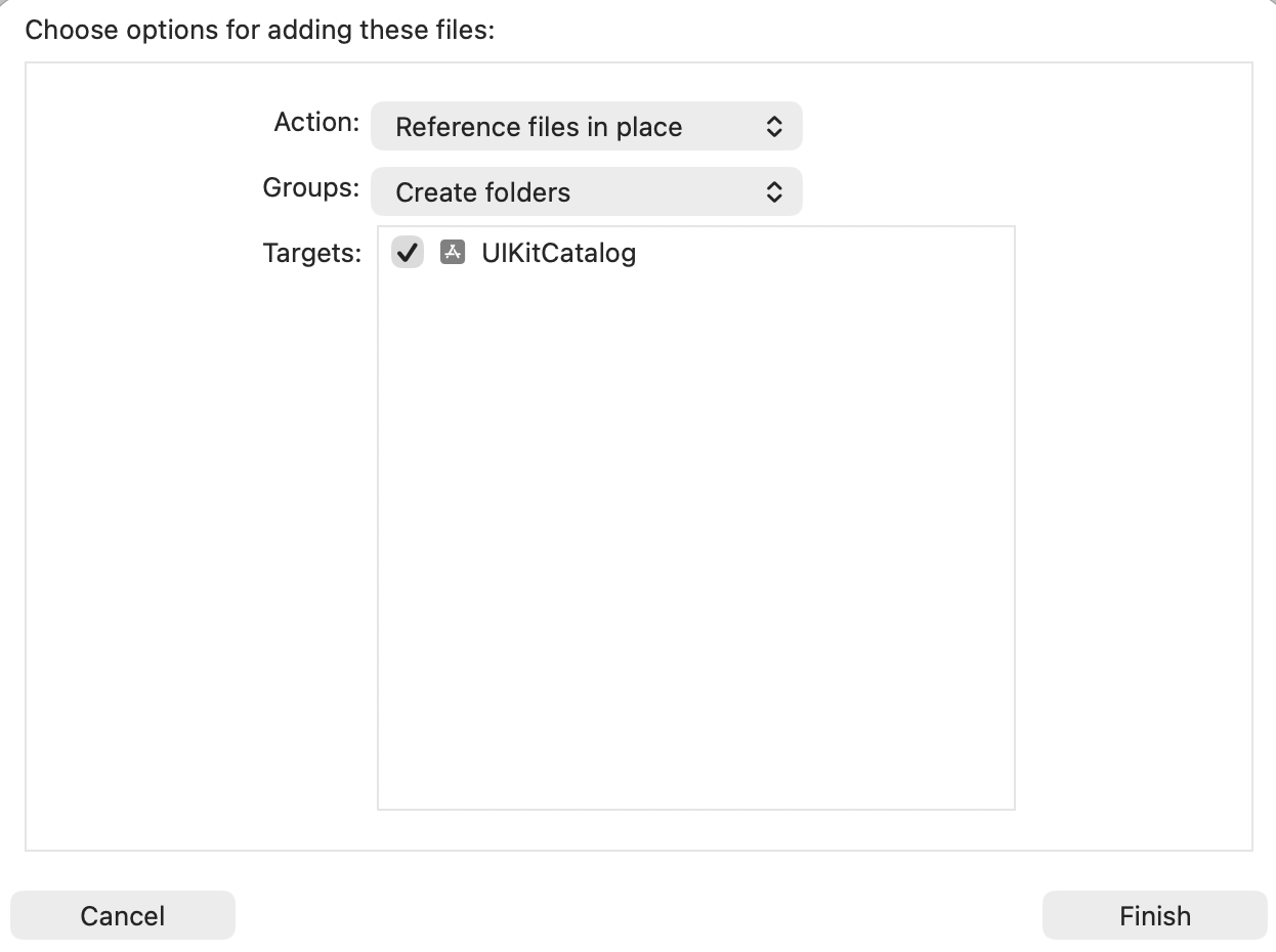 Add bundle to project
