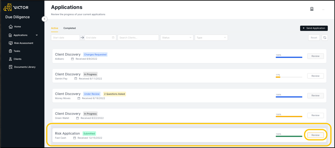 Figure 12. Applications overview 