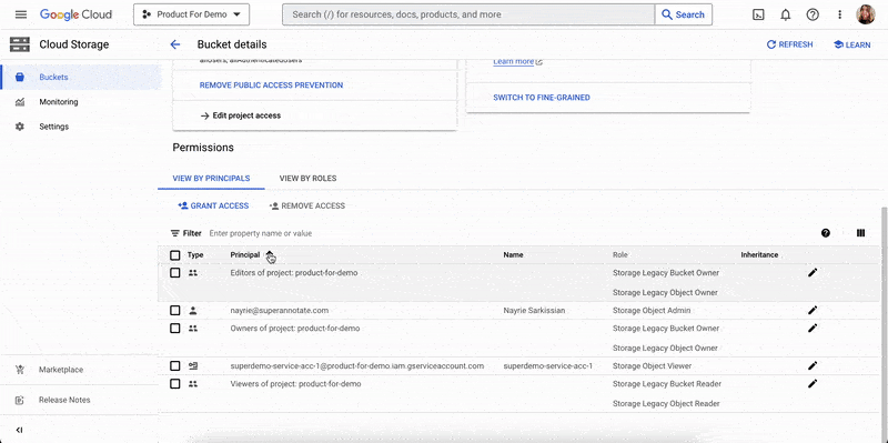 gcp annotation location