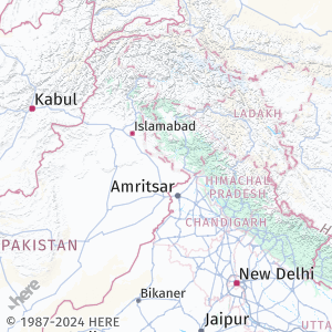 Jammu and Kashmir along with Ladakh - international perspective