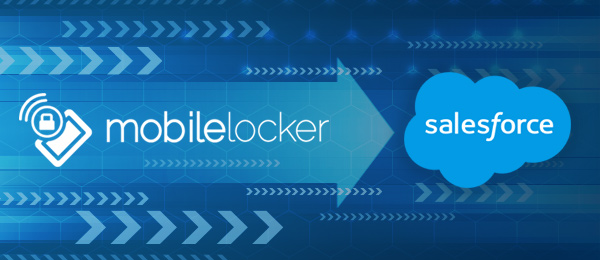 Soon, you'll be able to access your Salesforce contacts from within Mobile Locker, and automatically send Mobile Locker activity to Salesforce.com
