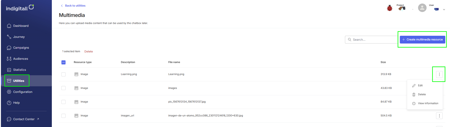 multimedia-list