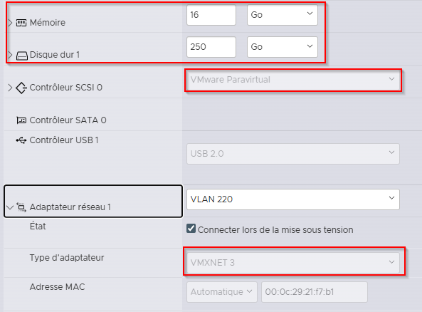 Option virtualisation