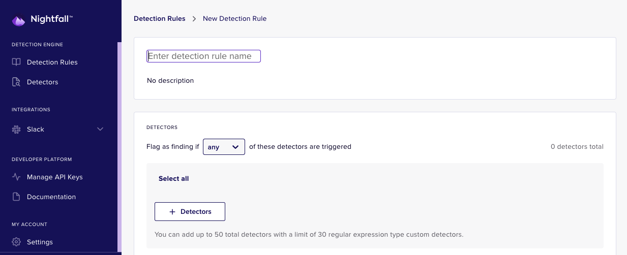 Creating Detection Rules 2.png Creating a New Detection Rule
