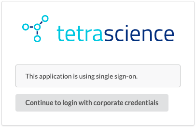 Figure 11. Signing into the Connector with SSO.