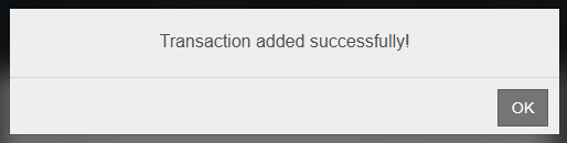 Transaction Successful