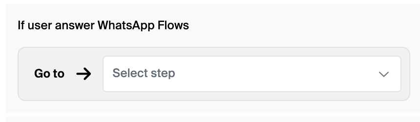 e.g. you can move the user to a confirmation step for the data they have sent,  
or just to the next step in your flow.