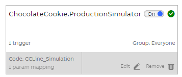 Running calculation turned on and shows green sign