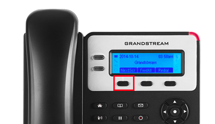 grandstream ip phone default ip