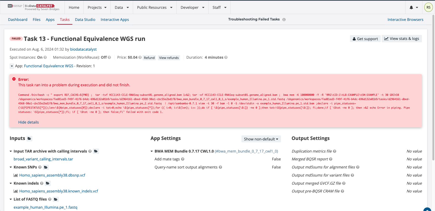 Figure 18. Task 13 - Front page