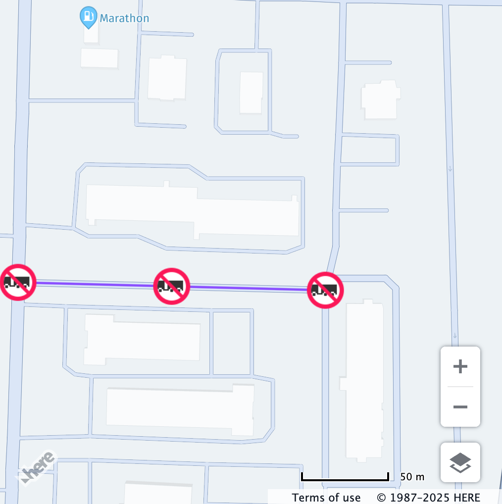 After applying the vehicle profile