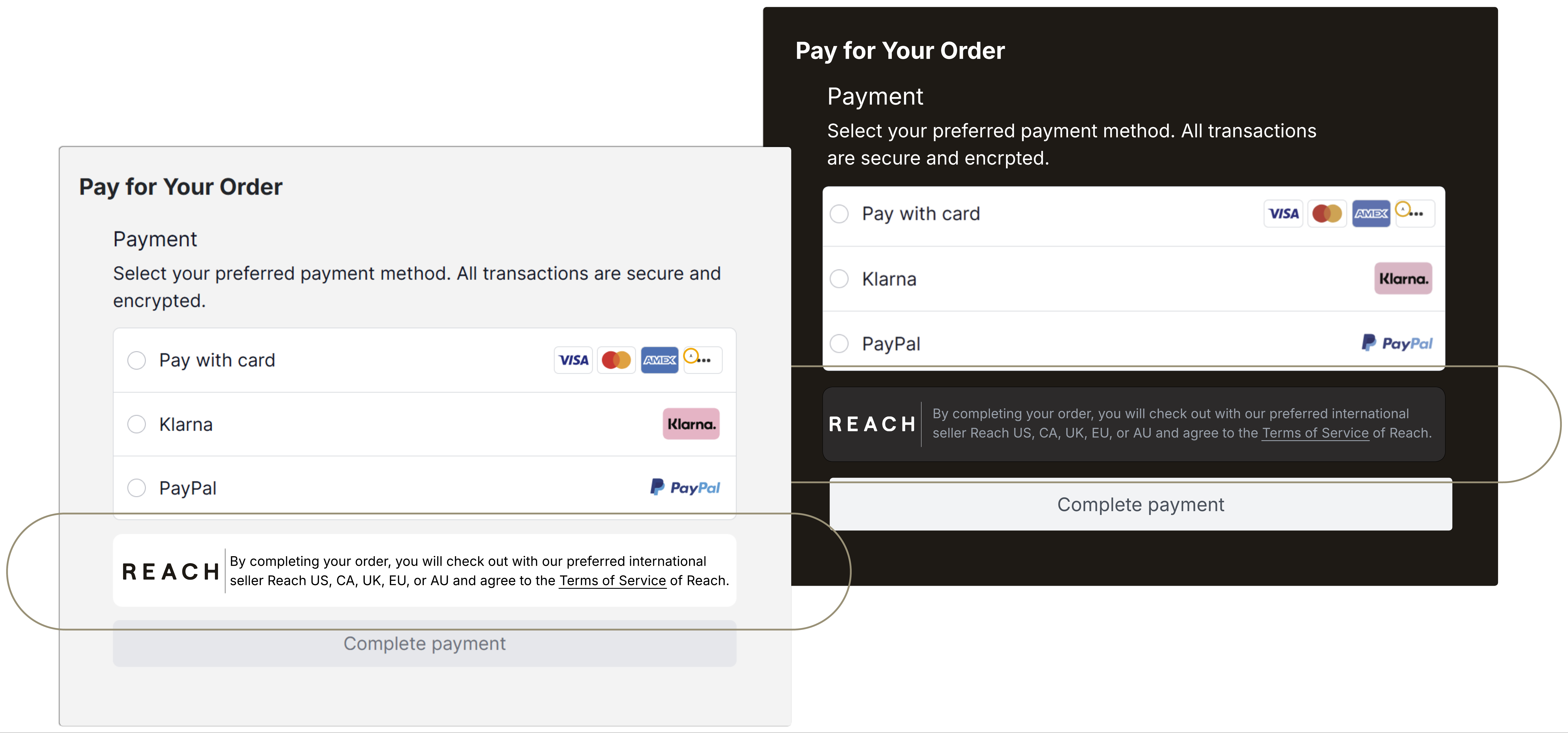 **Reach Badge Examples**