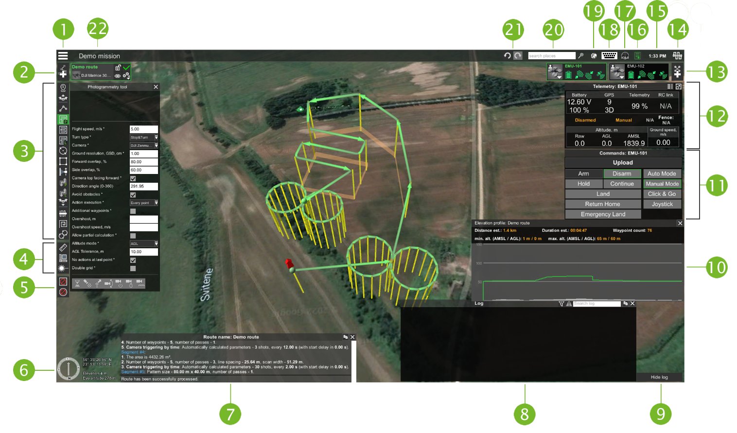 Mission planner for sales dji