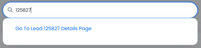 Lead ID search