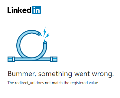 Bummer  LinkedIn