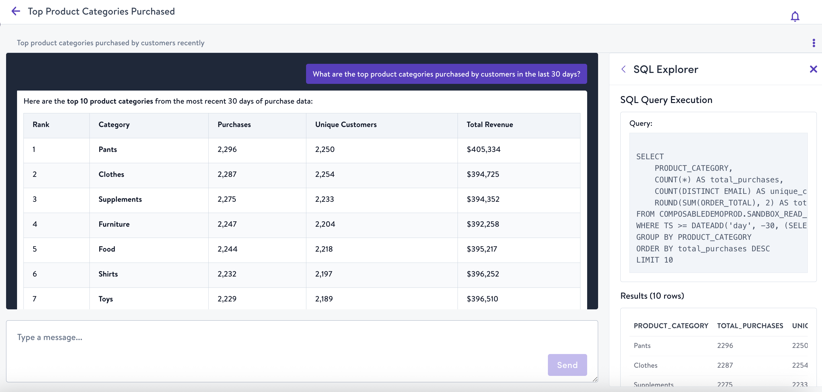 Data Exploration via Conversation