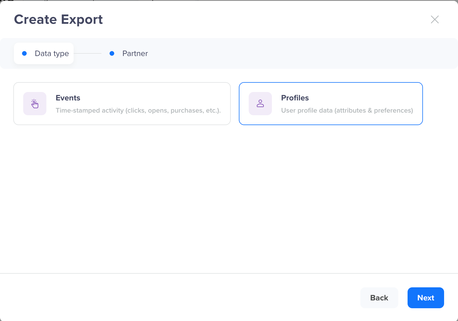 Data Type - Profiles