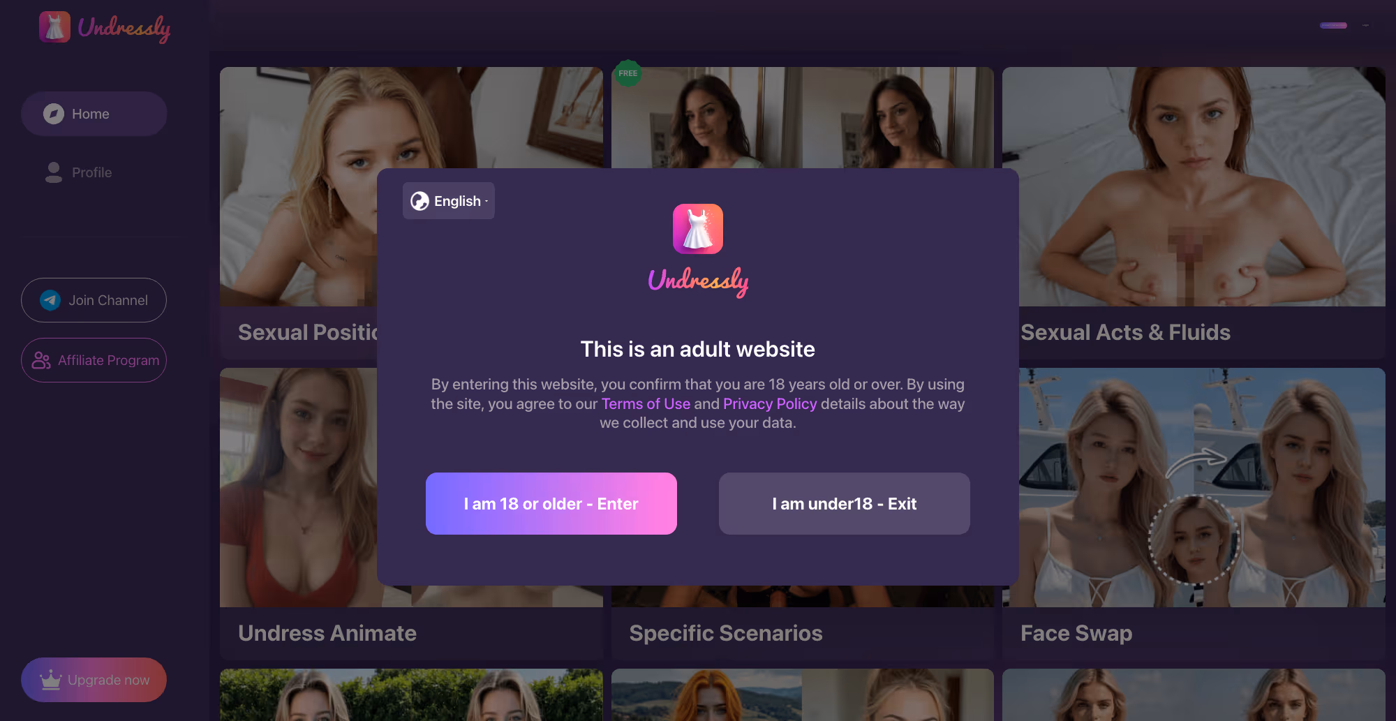 NakedlyAI unfiltered undress AI app with free credits and no content filters
