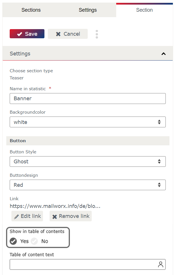 Show links in table of content Show links in table of content
