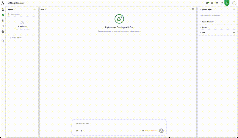 GIF: Creating a new session via the New Session dialog