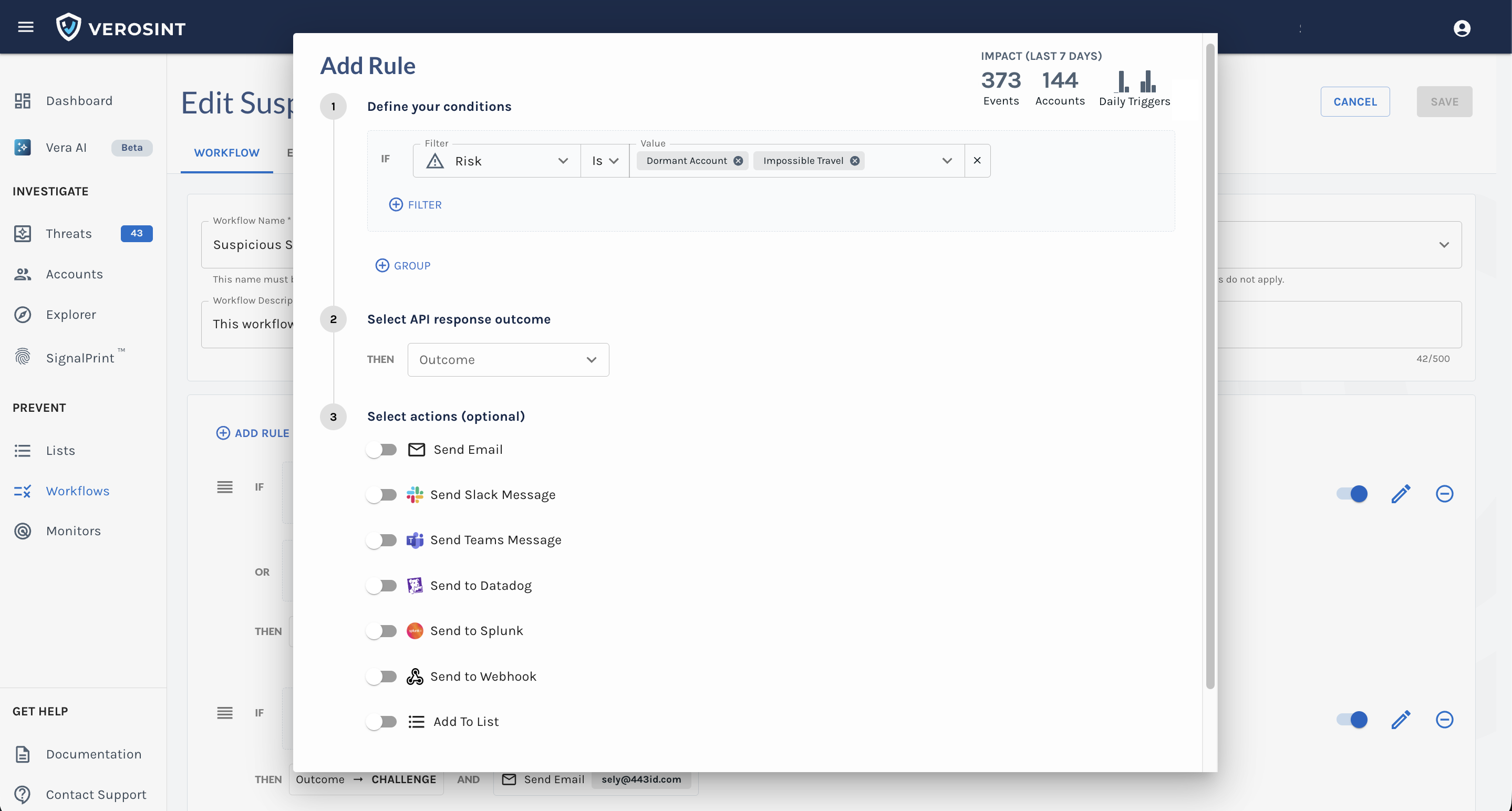 Add a Rule