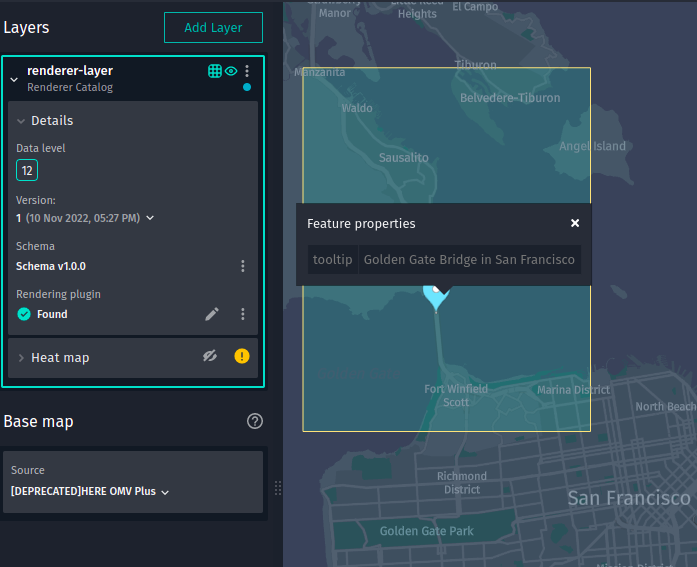 Attached GeoJSON rendering plugin