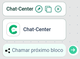 Bloco no fluxo