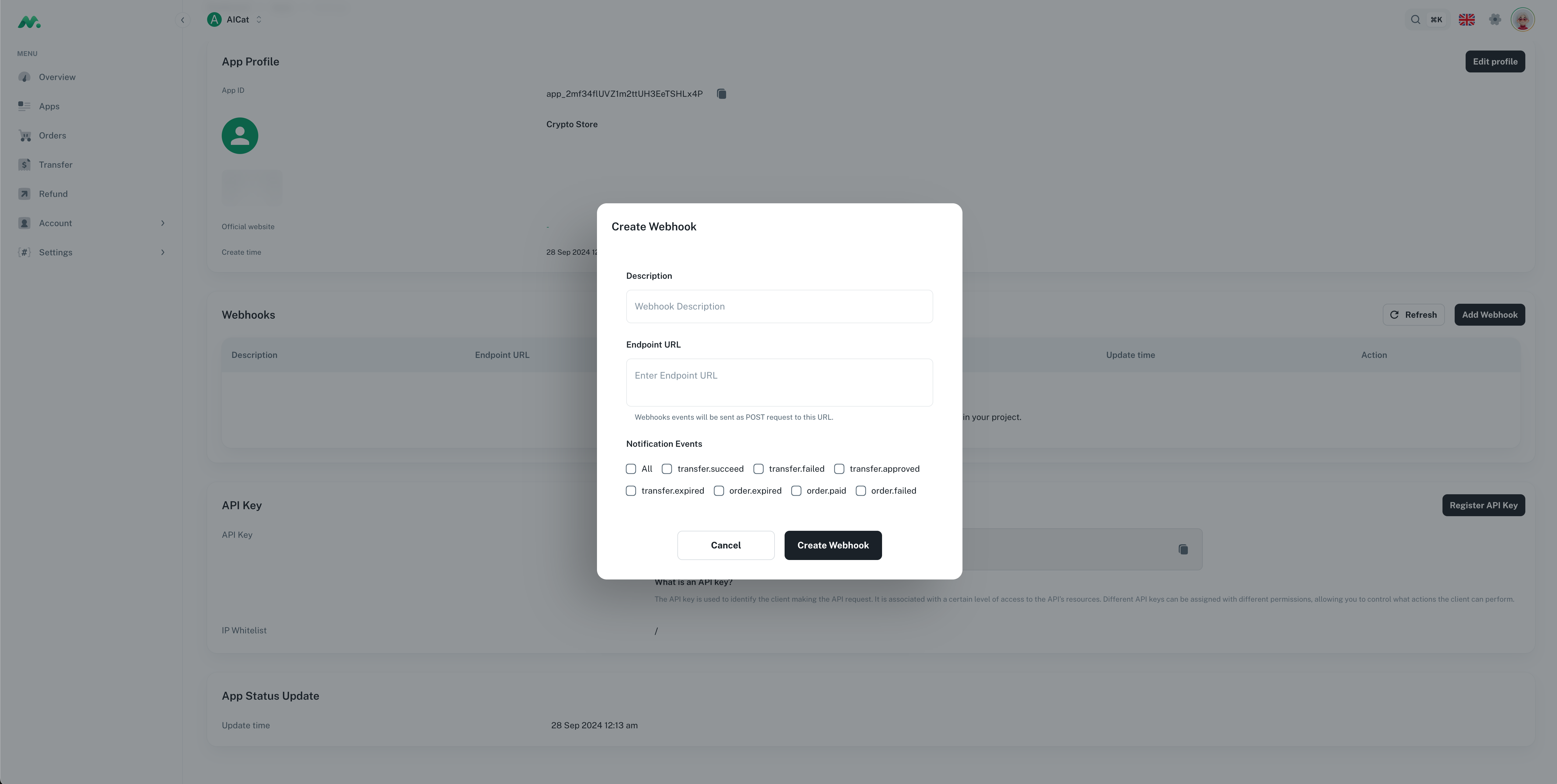 webhook