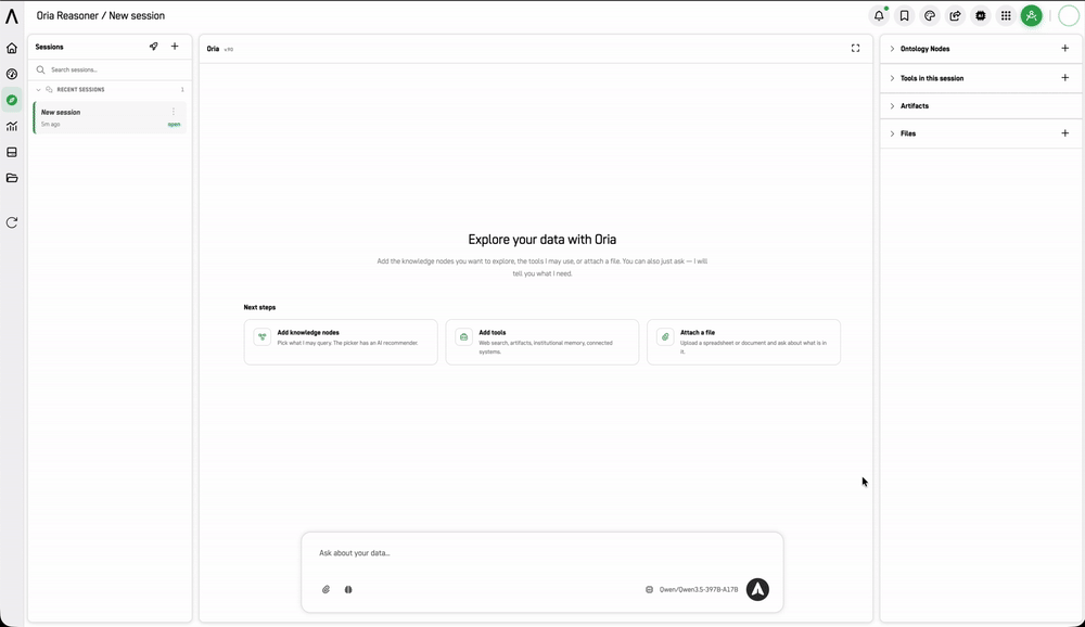 Screenshot: Session Tools — Connected Apps tab