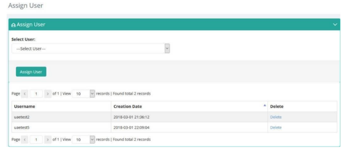 Assign User to Account