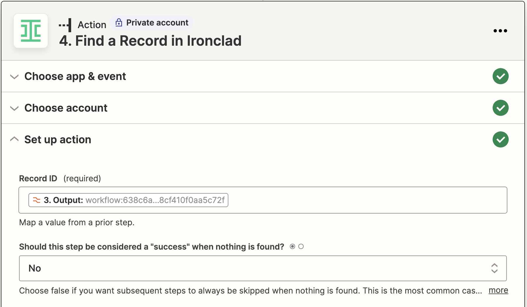 Retrieve Ironclad record metadata.