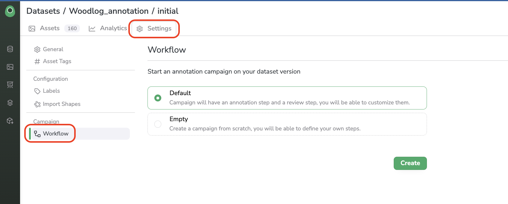 _Annotation Workflow_ creation