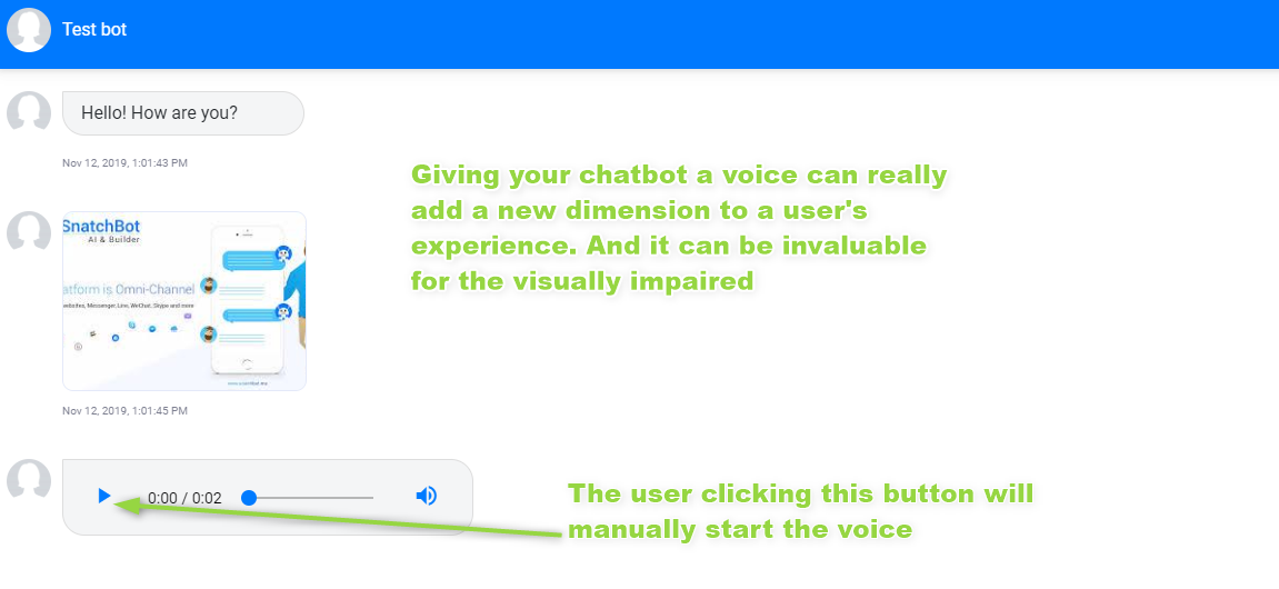 Using Text To Speech