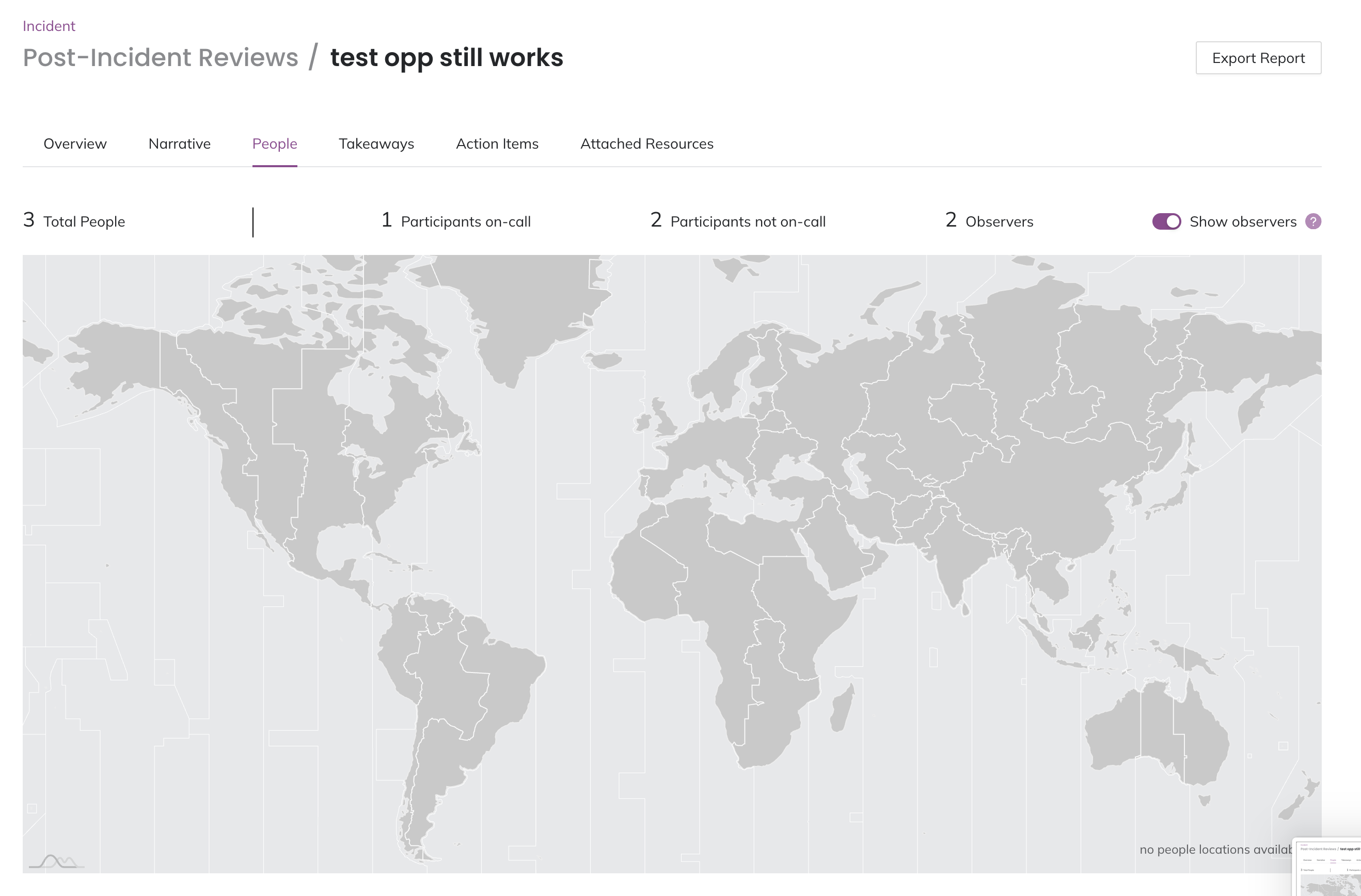 Participant timezones