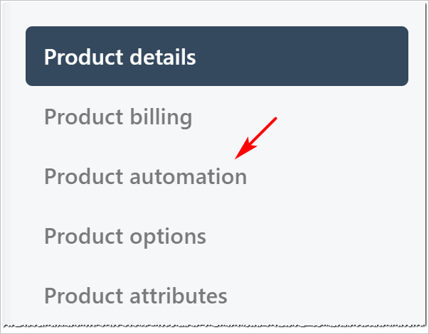 Product automation link