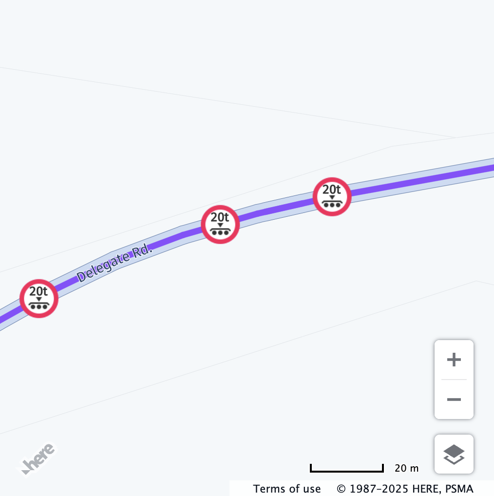 After applying the vehicle profile