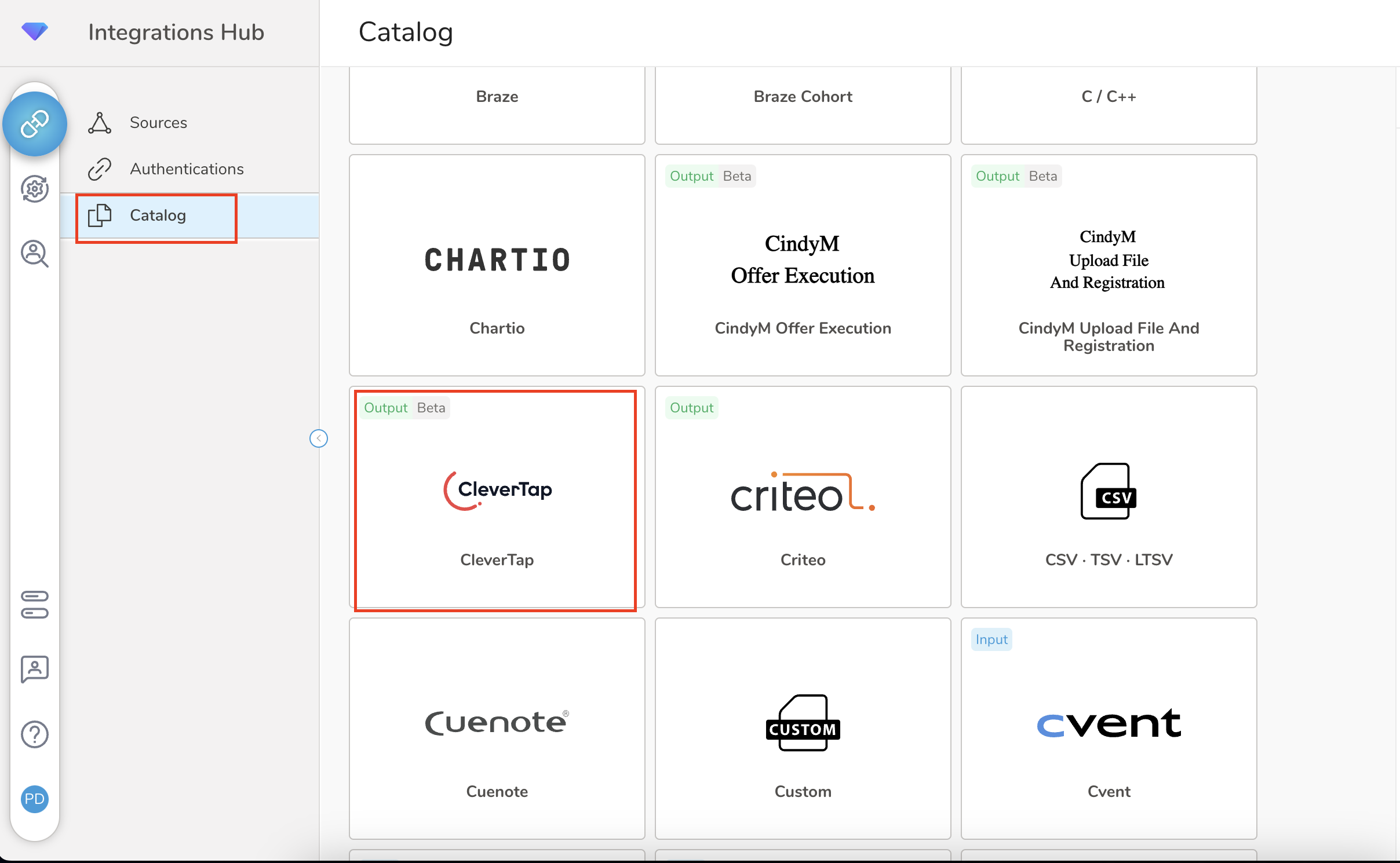 Configure CleverTap Project On Treasure Data Dashboard