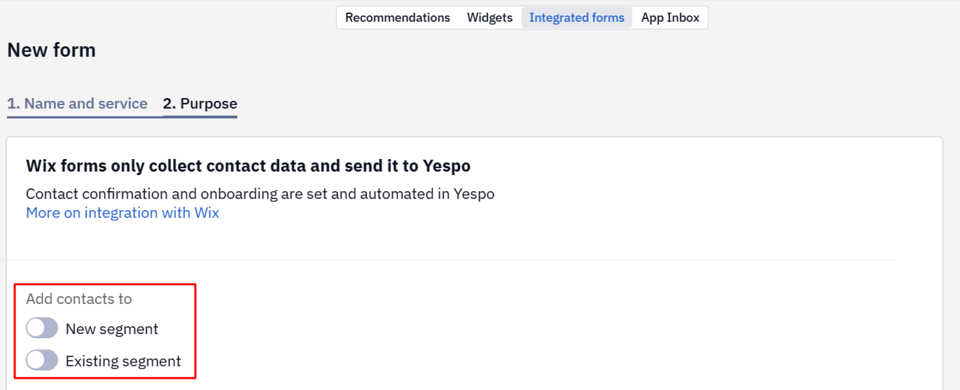 Add contacts to