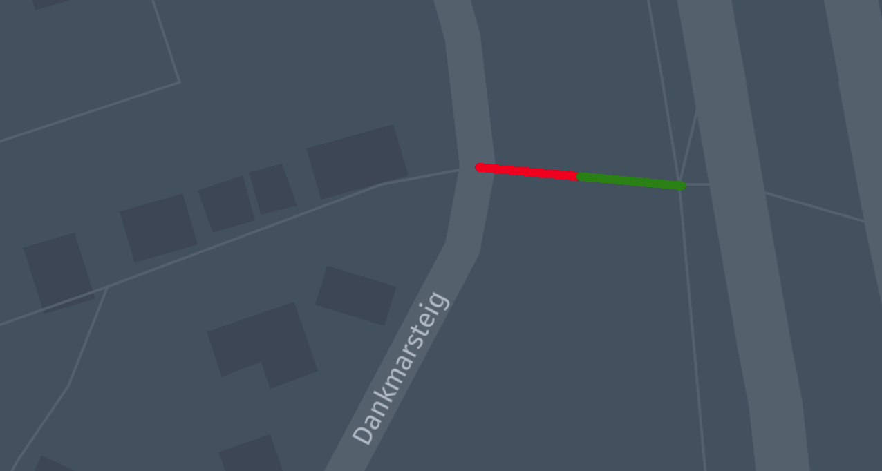 Two ranges on a vertex geometry