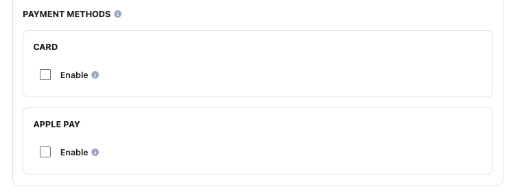 A screenshot showing the payment methods available on Amazon Payment Service (APS).