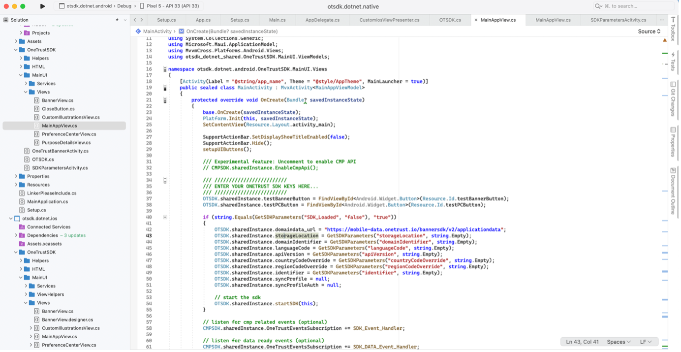 .Net Native Android
