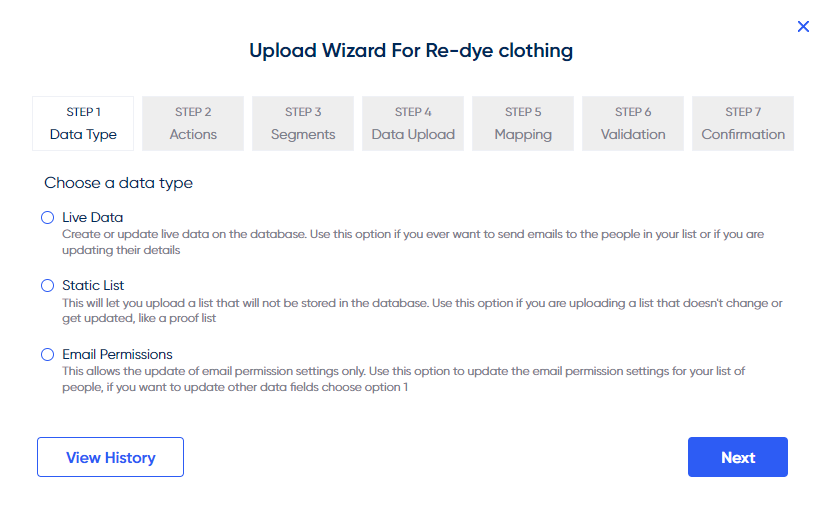 Read each option carefully and proceed through the setup wizard.