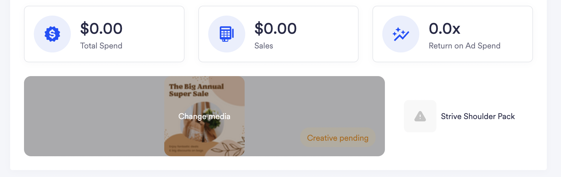 change media.png Change media by clicking on this section